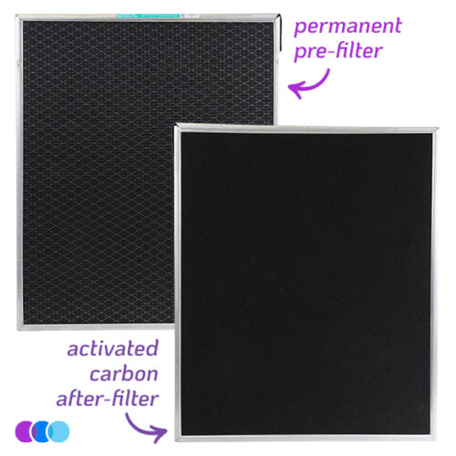 aerovex-dust-plus-two-filter-description Descriptive view of the Aerovex Dust Plus dual filter vent system. It includes a Dust Plus Activated Carbon after-filter and a Dust Plus Permanent static pre-filter in a dual filter housing . Read more at Aerovex Systems (aerovexsystems.com)