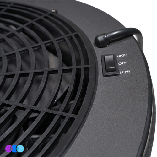 aerovex-the-one-that-works-totw-switch Close-up of The One That Works™ Salon Room Air Purifier featuring a black, round housing, vented grille, and a three-setting control switch (“HIGH,” “OFF,” “LOW”) set to OFF. A small handle is visible on the top edge. Read more at Aerovex Systems (aerovexsystems.com)